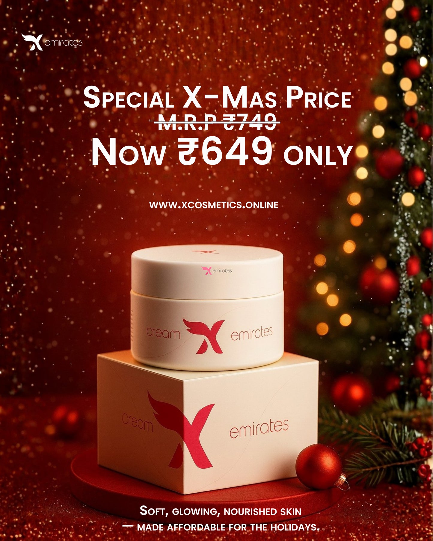 Cream X Emirates Face Whitening Cream